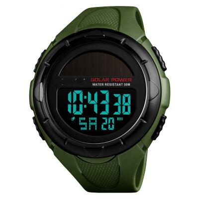 China solar powered digital watch 1405 Solar Power digital sports watch hot sale tactical Waterproof outdoor sport watches for sale