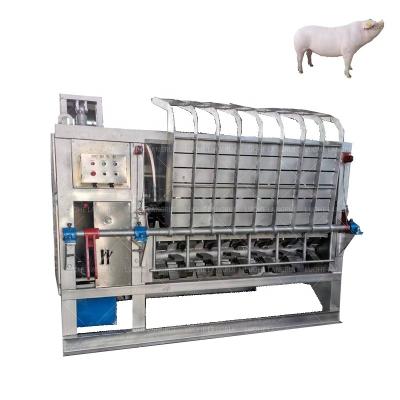 China Pig slaughter dehairer and scalding machine for goat cow cattle hog pig hair removal depilator/pig plucking machine for sale