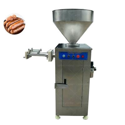 China Sausage Processing Industrial Industry Quantitative German Sausage Stuffer Tornado Small Scale Make Pneumatic Enema Machine for sale