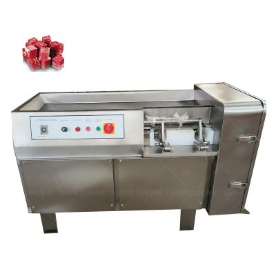 China High Efficiency Easy Operate Industrial Electric Beef Dicer Cut Frozen Meat Cutting Machine for sale