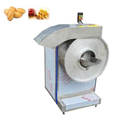 China Industrial Automatic Fruit Vegetable Cube Cutter Chips Making Machine Root Vegetable Potato French Fries Cutting Machines for sale