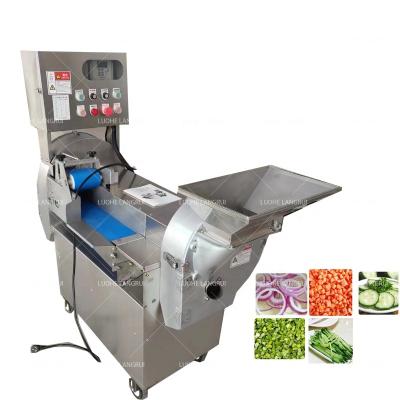 China Cutting Height Adjustable Green Vegetable Onion Cutting Machine Potato Cutter for sale