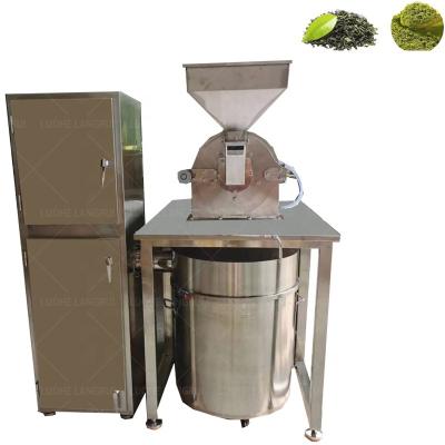 China Medicine Processing Large 304 Stainless Steel Medicinal Materials Grinder Seasoning Mill Commercial Water Cooled Dust Proof Dust Collection Machine for sale