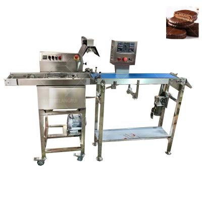 China Commercial Supply Industrial Automatic Chocolate Enrobing Line Wafer Chocolate Machine Tempering Coating And Enrobing Machine for sale