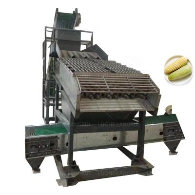 China Full Automatic Industrial Fresh Maize Maize Sheller Corn Sheller Peeling Stripper for sale