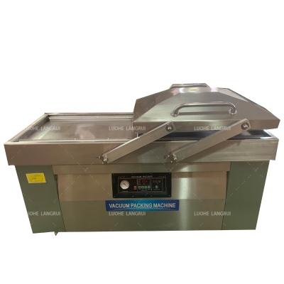 China Food Double Chamber Vacuum Packing Machine / Vacuum Packer Equipment for sale