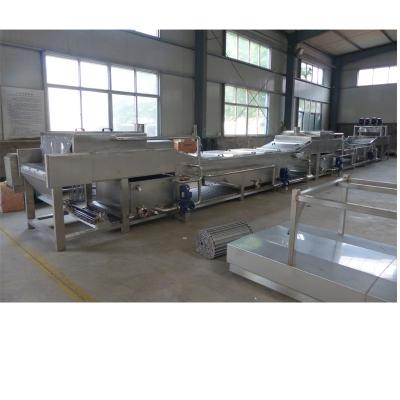 China Industrial pasteurization line bottled milk pasteurization line with cooling machine for sale