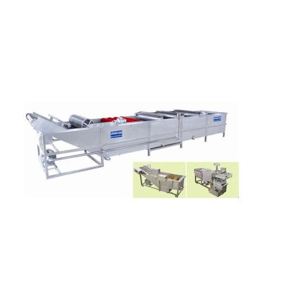 China Fresh Fruit Food Processing Ginger Washing Machine , Seaweed Cleaning Machine for sale