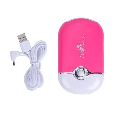 China Original ABS+electronic Mini Portable USB Rechargeable Battery Operated Handheld Fan For Eyelash Extension for sale