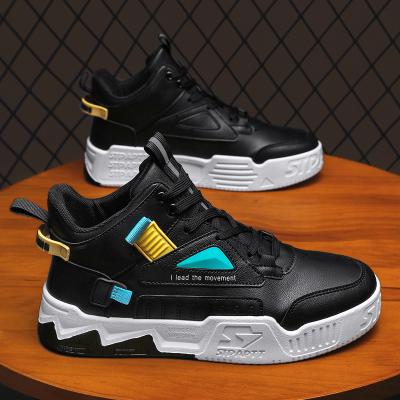 China Fashion Trend Factory Directly Fitness Walking Style Shoes Zapatos Men'S Fashion Trendy Sneakers Chaussures Hommes Mens Basketball Style Shoes for sale