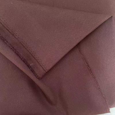 China Wholesale Waterproof Woven Solid Dyed Home Textile Material Microfiber Brushed Waterproof Polyester Fabric for sale