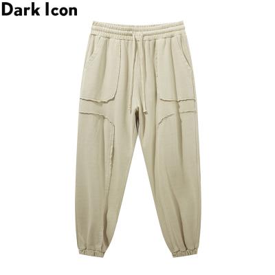 China Big Size Jogging Trousers Mens Cotton Sweatpants Man Simple Wash Plus Pocket Material for sale