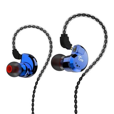 China TRN V80 2DD 2BA Hybrid In-Ear In-Ear Sport Headset Headphone Hi-Fi DJ Monitor Running Headset With 2 Detachable Terminals for sale