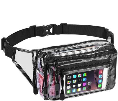 China Fanny Pack universal clear anti-theft for women for work, waist bag for travel and sports event for sale