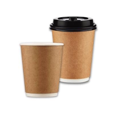 China Waterproof and Greaseproof/Mmicrowave safe Paper Coffee Cups 8Oz Without Lid Original Wholesale Disposable Paper Cup for sale