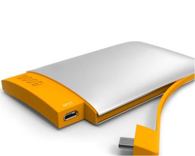 China 5000mAh Smart Portable Rechargeable Li-Polymer Power Bank for iPhone/iPad/tablet pc for sale