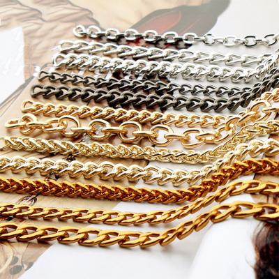 China Decorative Chain Different Size Color Metal Bag Chain In Door Jewelry Chandelier Chain Bag Curtain Restraint Chain Wholesale for sale