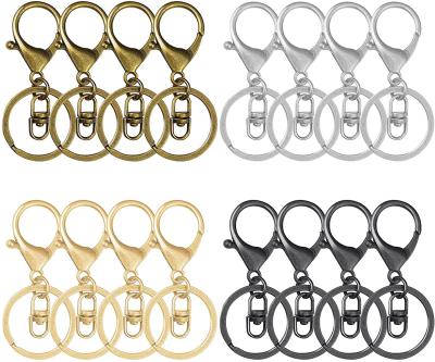 China Metal Most Popular Classic Bag Purse Key Ring Gold Plated Lobster Clasp Key Hook Chain Jewelry Making Metal Key Chain Ring for sale