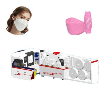 China Making Disposable Face Mask Kf94 Fish Shape Mask Making Machine Full Automatic Non Woven Face Mask Machine Full Automatic 3D kf94 Fish Mask Making Machine for sale