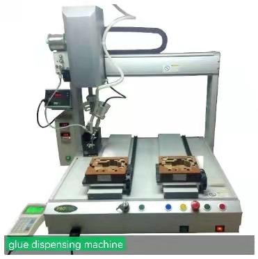 China Mobile Phone LCD Screen Refurbishing Speaker Products Speaker Electronic Products Dispensing Robots AB Desktop Glue Dispenser 400MM Glue Silicone Dispensing Machine for sale