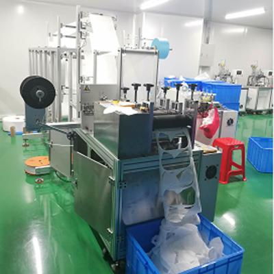 China Hotels semi automatic KN95 mask making machine with earring shape cutting seam welding edge binding american national standard sealing for sale