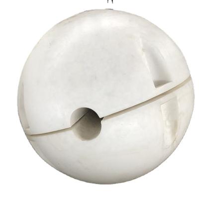 China Corrosion Resistance Plastic Marine Buoy Center Hole Fishing Float Buoy for sale