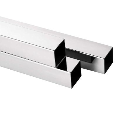 China Square Construction Square Section Pipe 316 Stainless Steel Square Pipe for sale