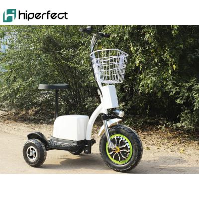 China 500W 48V20AH cheap three wheel mobilty full punch electric scooter for the elderly HP105E-C for sale