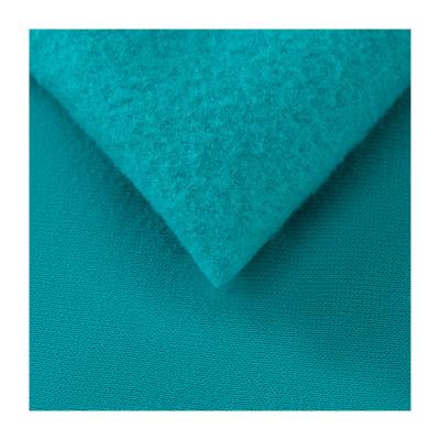 China Organic Custom 100% Polyester Fleece Fabric Heavyweight Terry Polyester Fabric For Hoodie for sale