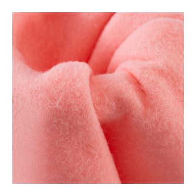 China Factory Organic 100% Polyester Knitted Shear Fabric Fleece Fabric Roll Polyester Fabric For Hoodie for sale