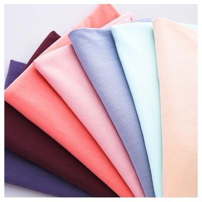 China Organic Custom Wrinkle Resistant Spandex Fabric 170gsm Micro Modal 86.5% 13.5% Modal Fabric For Leisure Use for sale