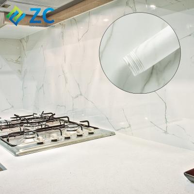 China ZHICAI Marble Wallpaper Roll and Stick Large Home Traditional Decorative Furniture Film Contact Paper for Sideboards for sale