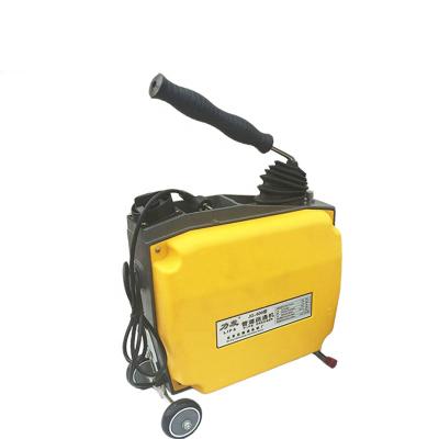 China China Sustainable Manufacture Yellow Cheap Heavy Duty Electric Manual Drain Cleaning Machine for sale