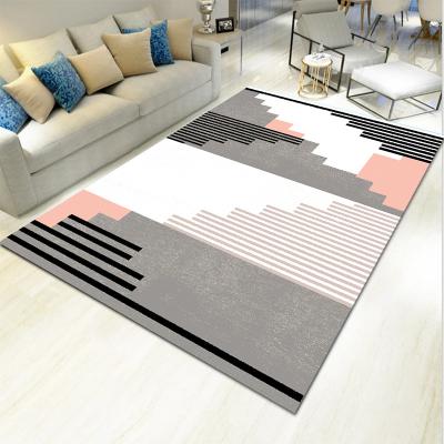 China Waterproof Polyester Printed Large Area Rugs, Rugs With Rubber Backing For Living Room# for sale