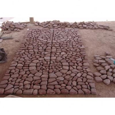 China Garden Decorative Stones Modern Red Granite Tile for sale