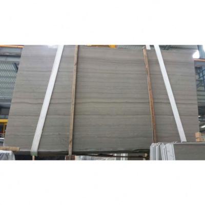 China Large Modern Gray Vein Marble Wooden Athens Marble Slabs For Flooring Tile for sale