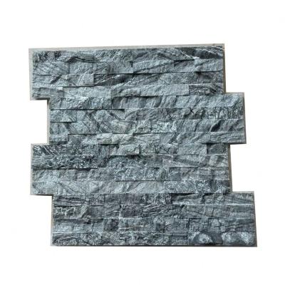 China Traditional black stone wall panels cladding for sale