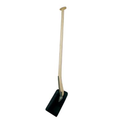 China Hot-selling high quality carbon steel farm and garden shovel modern agricultural shovel with wooden handle for sale