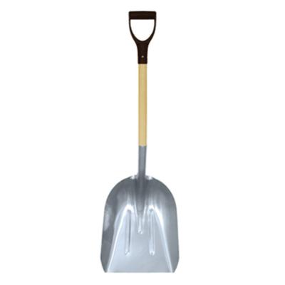 China High Quality And Good Price Farm And Garden D-Handle / Right Color Can Be Handle Customized Wear Resistant Simple Farm Tools Wooden Shovel for sale