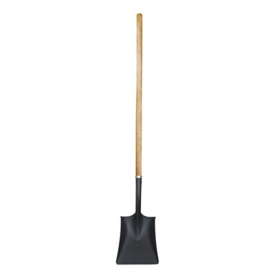 China Farm and Garden Garden Tools Carbon Steel Cultivating Shovel Construction Shovel Popular Steel Shovel with Wooden Handle for sale