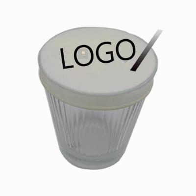 China Non Spill Light Custom Logo Drink Cup Cover Like Condoms Cup Lid Cover Glass Silicone Drink To Cover My Cup Condom Drink Latex for sale