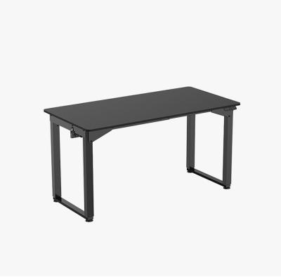 China Sit and Stand Office Table Electric Up Lift Desk Custom Dual Motor Colored Metal Frame 25 mm/s Speed for sale