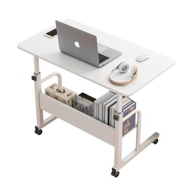 China Wooden Electric Standing Desk with Adjustable Height and Movable Drawers Storage for sale