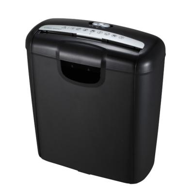 China Strip Cut Paper Shredder 6 Blätter Papiere recyceln Partikelmühle Mini-Maschine zu verkaufen