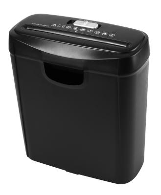 China Manual Paper Shredder 6 Sheets Strip Cut Mini Plastic Shredder Affordable and Durable for sale