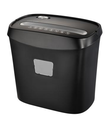 China V-Shape 6-Sheet Shredder Jam-Free Durable Mechanism Max. 8 Sheets 5mm Cut Guaranteed for sale