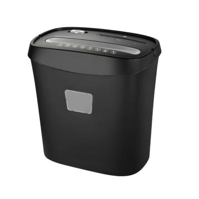 Cina Home and Office Cross Cut Paper Shredder 8 fogli Capacità a prova di ingorghi 4*38mm Taglio dimensione in vendita