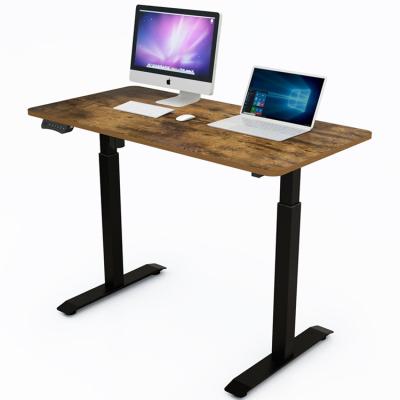 China 710mm Single Motor or Dual Motor Electric Height Adjustable Computer Table for Study for sale