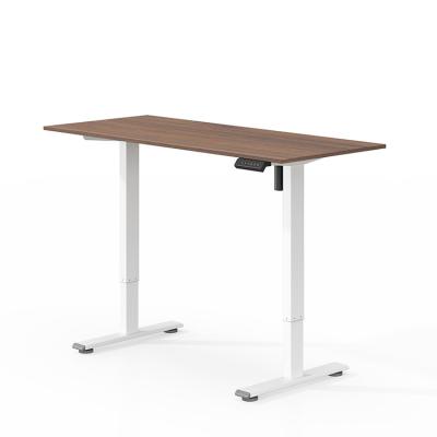 China 2 Stage SPCC Steel/Iron Frame Customizable Electric Standing Computer Desk for Commercial for sale