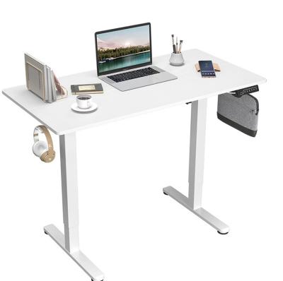 China Modern Luxury CEO Office Furniture Electric Adjustable Desk for Sit-Standing Study Table for sale